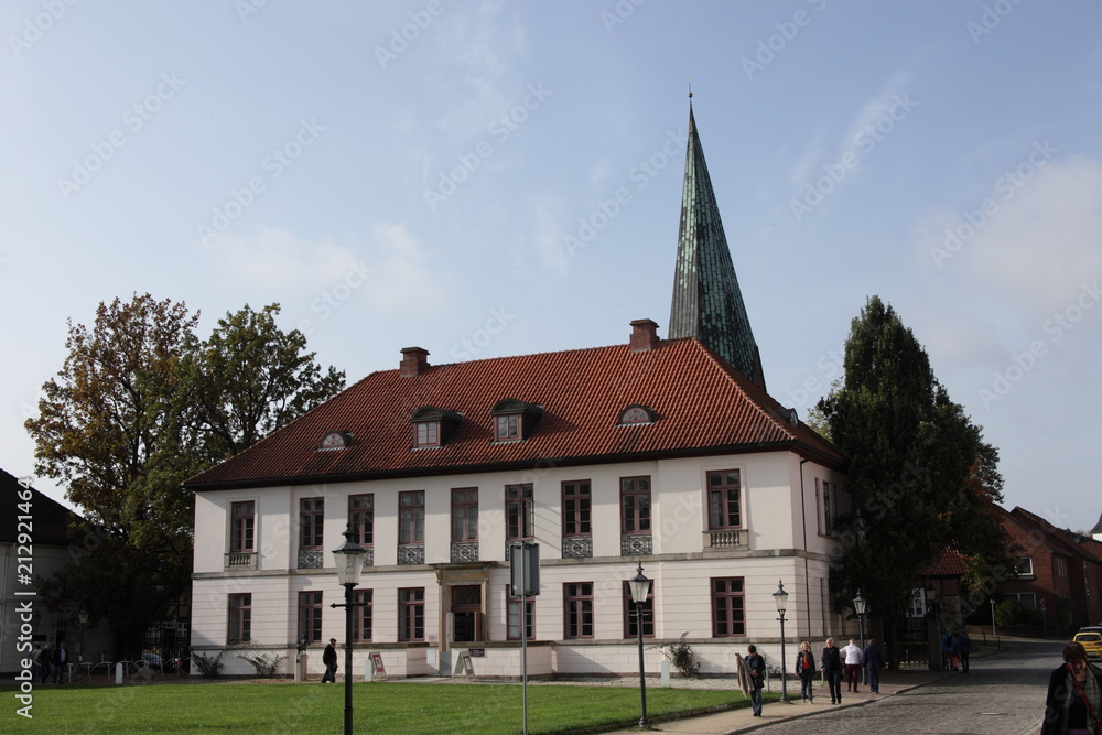Fototapeta premium Eutin, Ostholstein, Theater, gegenüber dem Schloss,