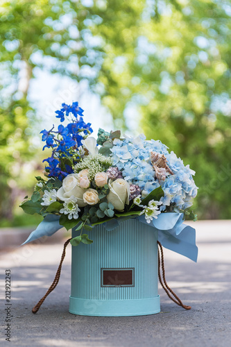 Beauty bouquet of different...
