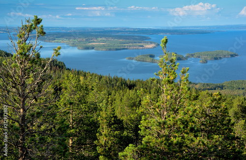 Seenplatte bei Östersund, Schweden