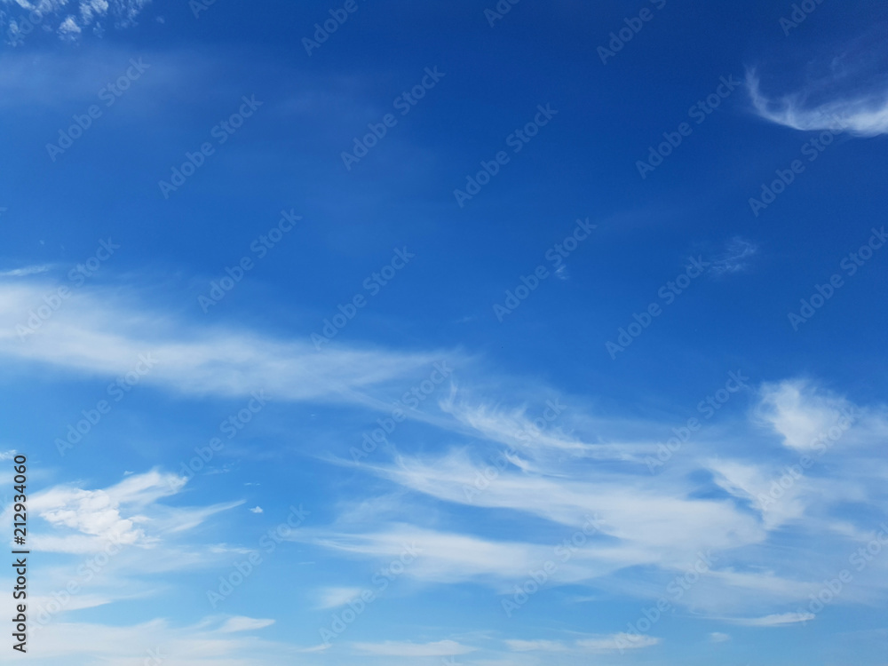 White clouds in blue sky. White clouds in blue sky.