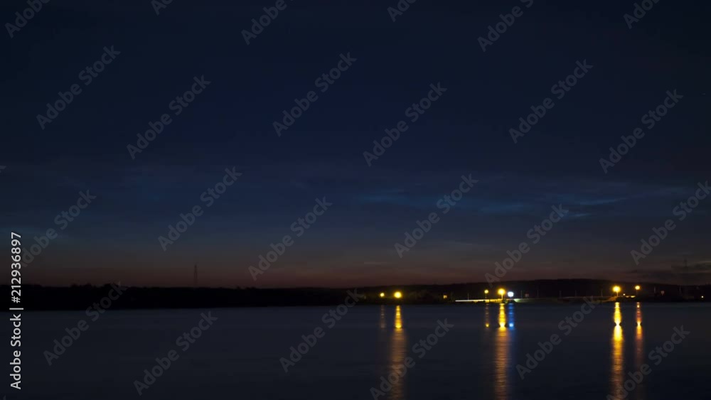Noctilucent clouds, time-lapse 4K.
Noctilucent clouds, time-lapse 4K.