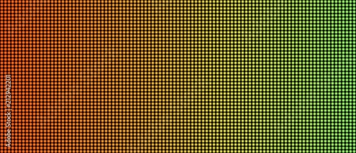 Creative vector illustration of led screen macro texture isolated on transparent background. Art design rgb diode seamless pattern. Abstract concept graphic television projection display element.