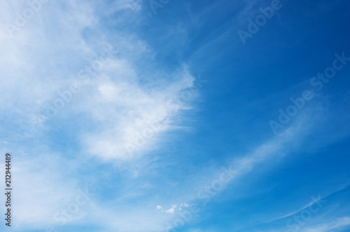 blue sky background with white clouds © nata777_7