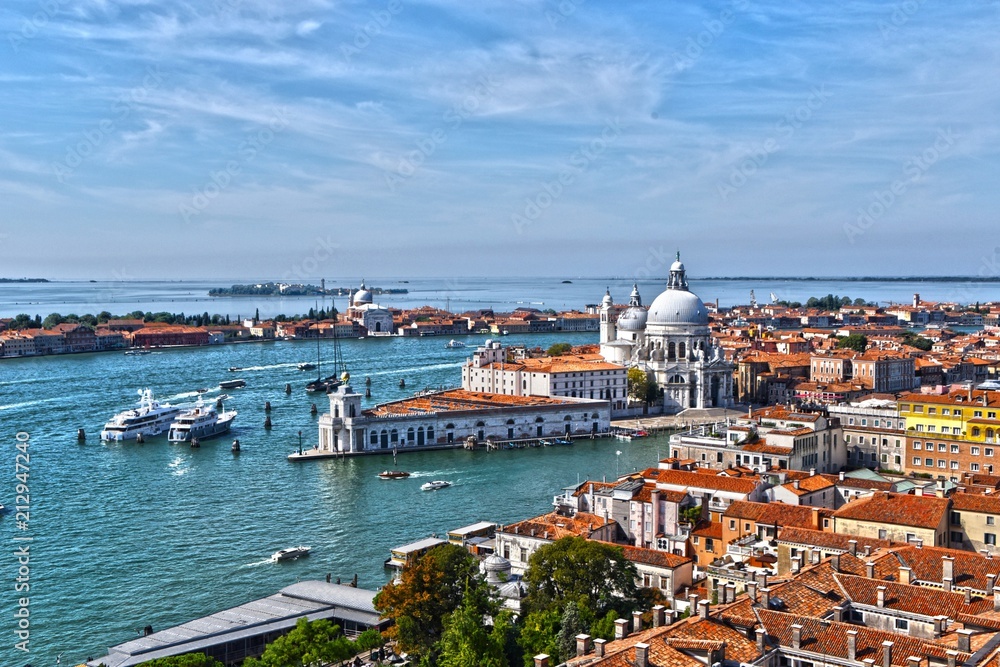 Panorama of Venice, from St Mark's square