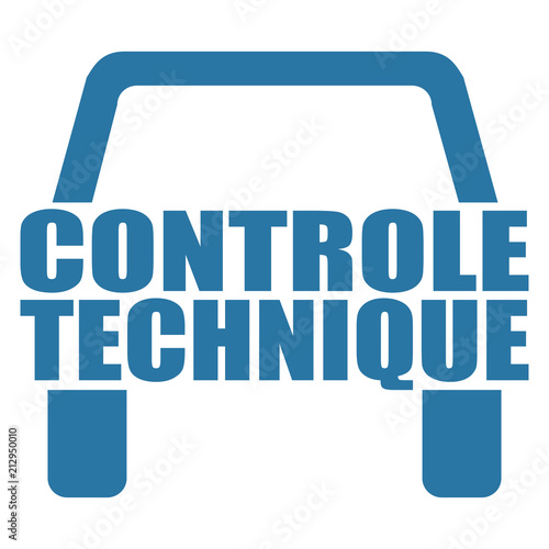 Logo contrôle technique.