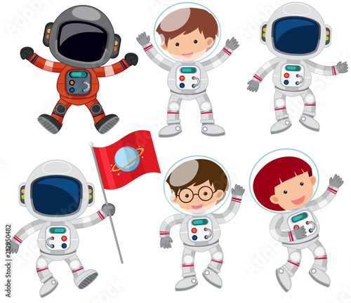 A Set of Astronaut