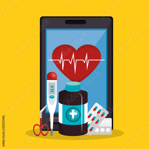 tele medicine online with smartphone