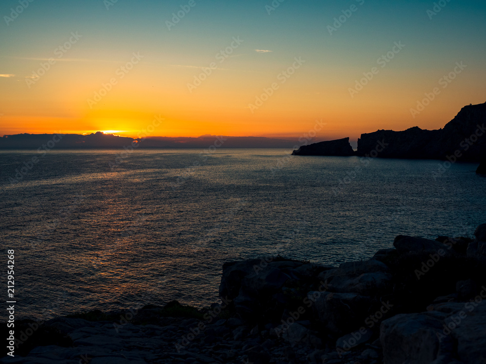 Fototapeta premium Morgenrot ohne Sonne