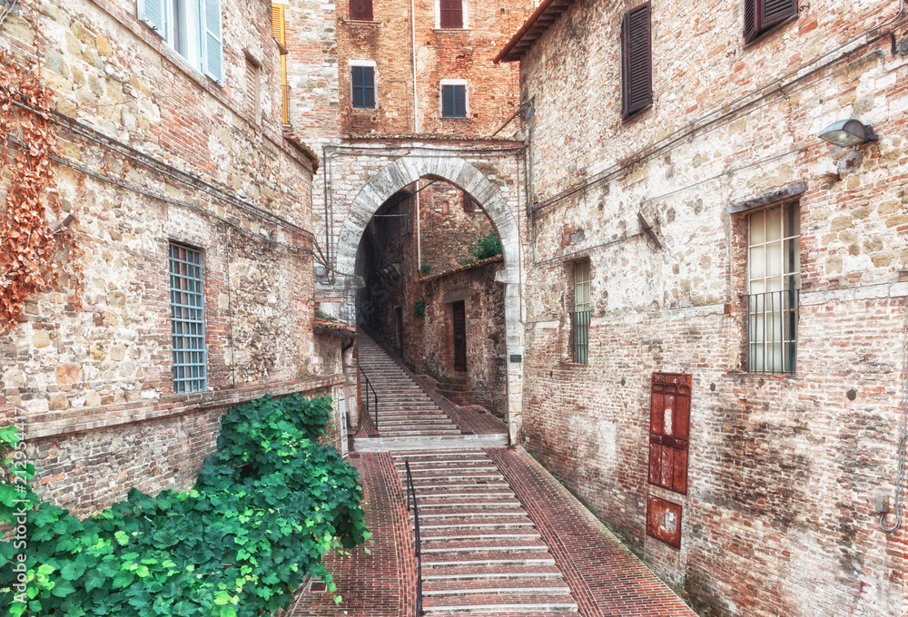 historic center of Perugia, Perugia, Umbria, Italy