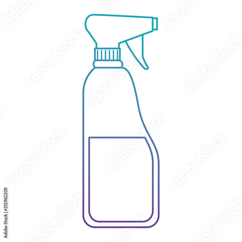 bottle spray product icon vector illustration design