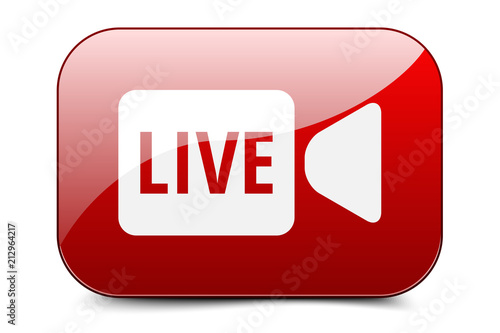 Live Video Button illustration