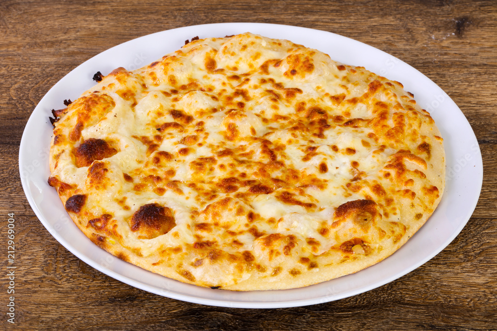 Tasty Cheese pizza