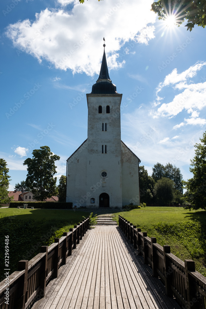 Fototapeta premium Old estonian church