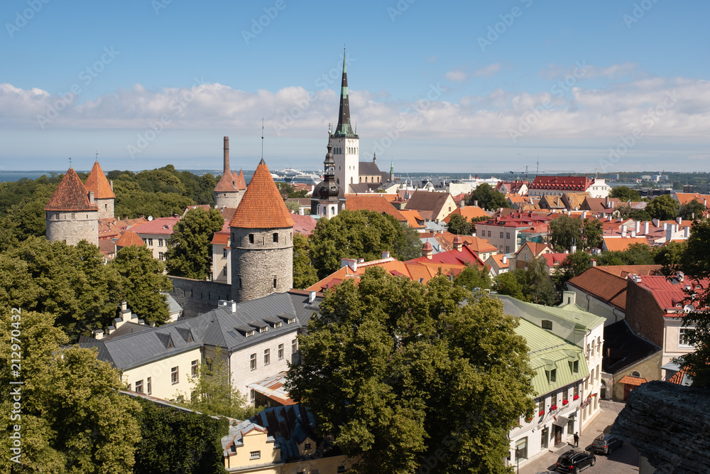 Tallinn cityscape