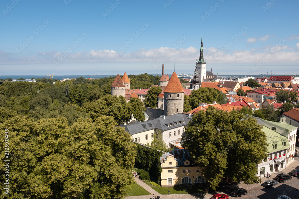 Obraz premium Tallinn cityscape