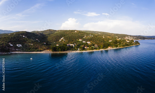Ort Afissos, Region Volos, Meerenge von Trikeri, griechische Halbinsel von Pilion, Papasitische Golf, Griechenland