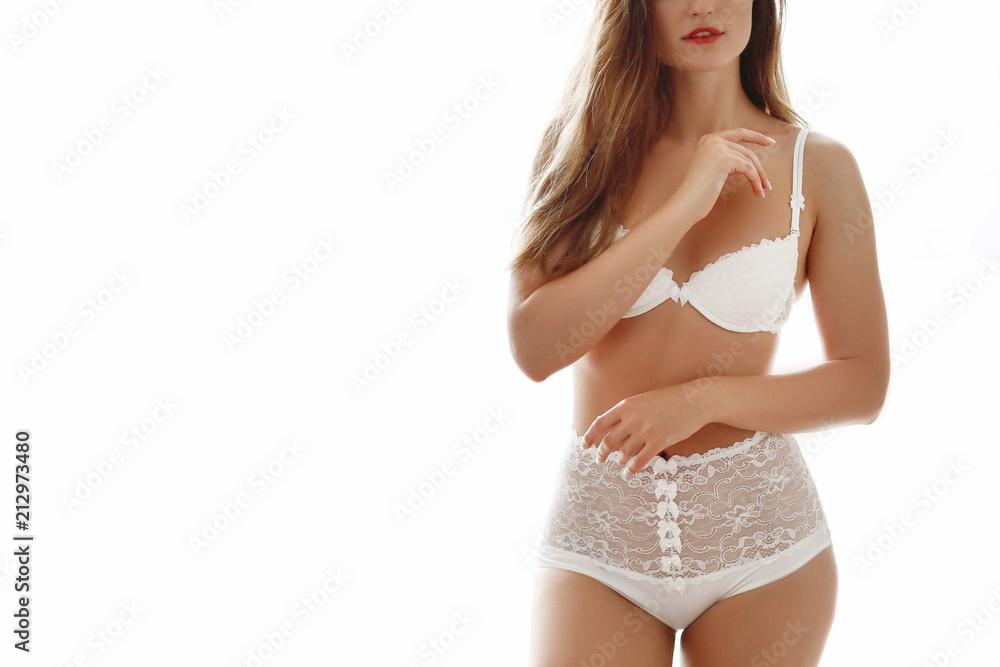 Sexy beautiful woman posing in white shirt. Sexy girl in white lingerie. Sexy beautiful woman posing in white shirt. Sexy girl in white lingerie.