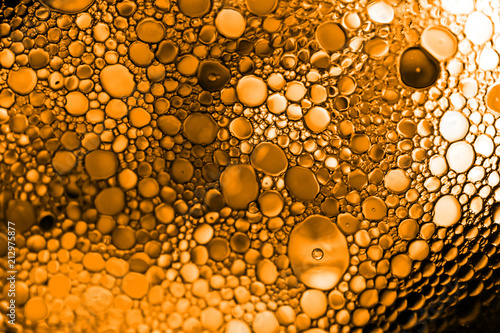 Photos beer goldish oil textures and sparkles macro