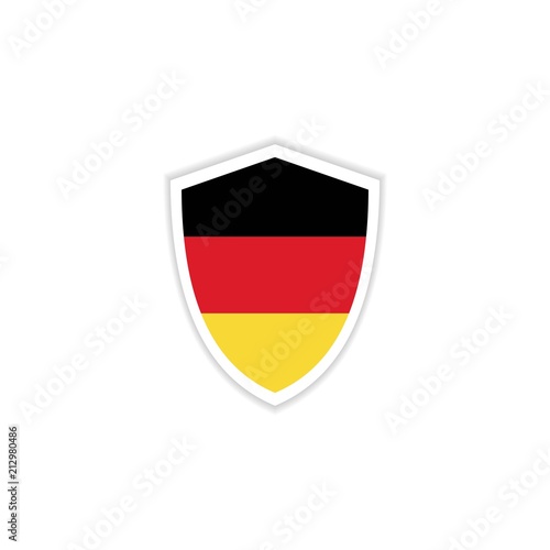 Free Download Germany Flag Emblem Vector Template Design Illustration - GFXLoad
