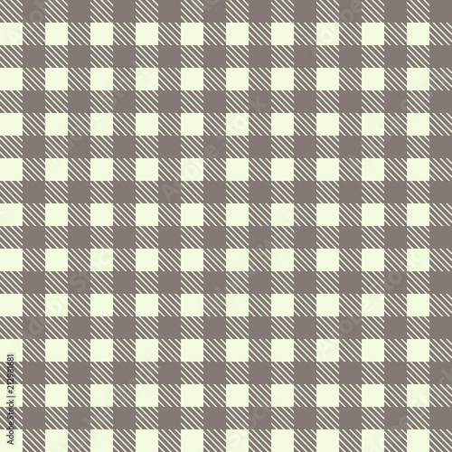 Brown seamless tablecloth Vector. Seamless traditional tablecloth pattern Vector.