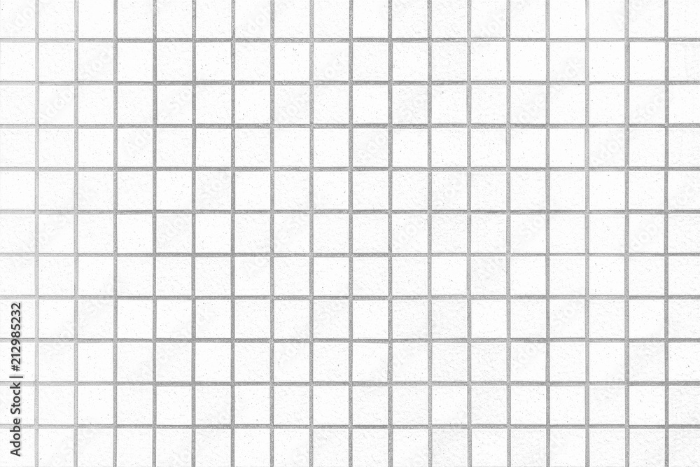 White mosaic patterna and seamless background White mosaic patterna and seamless background