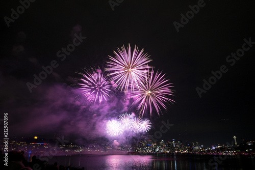 Fireworks over Seattle © Brian