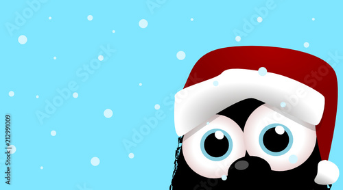 Weihnachtskarte mit El Monster