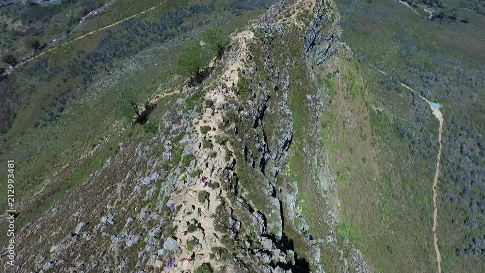 A Drone Gimball tilt from Lion´s Head to Table Mountain. A Drone Gimball tilt from Lion´s Head to Table Mountain.