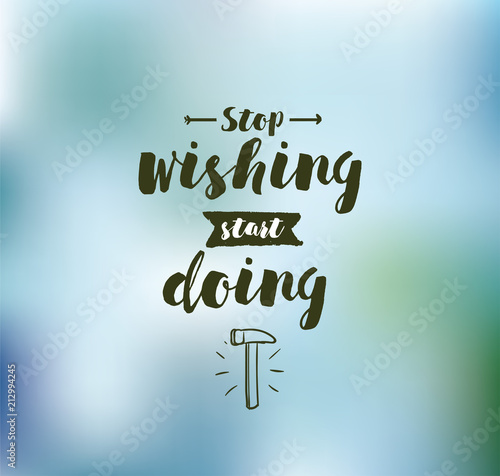 Typography for poster, invitation, greeting card or t-shirt.