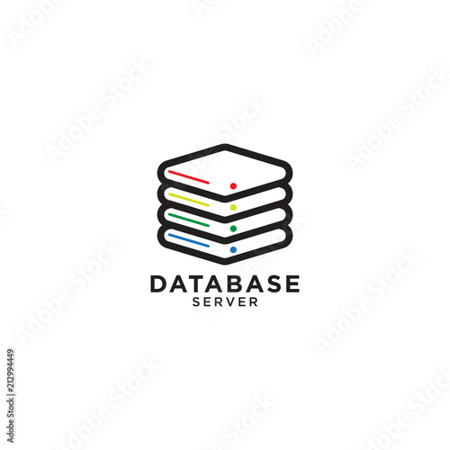 Database graphic design template