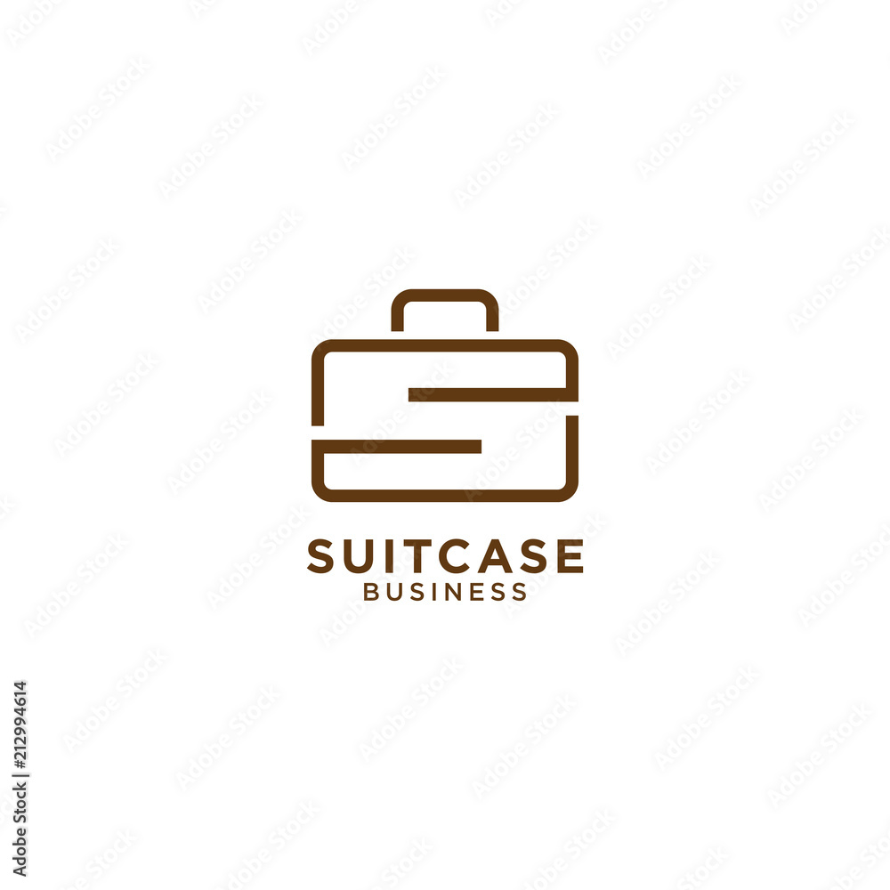 Suitcase graphic design template Suitcase graphic design template
