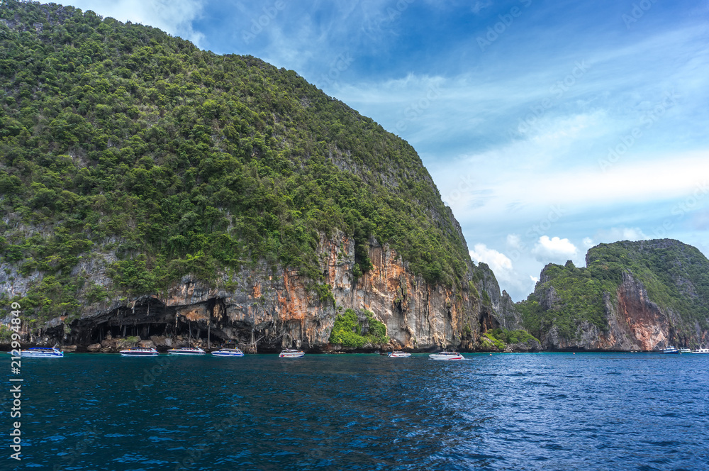 Phi Phi Island is abundant with natural resources, it also developed as a small town. This conservation area surrounded by invariably elegant landscape. The views it offers are astonishing.