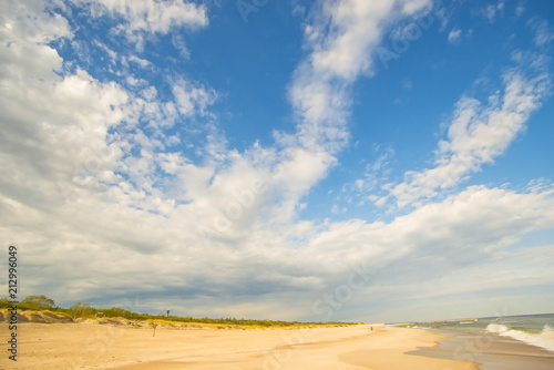 Fototapeta Naklejka Na Ścianę i Meble -  lonesome beach of the Baltic Sea