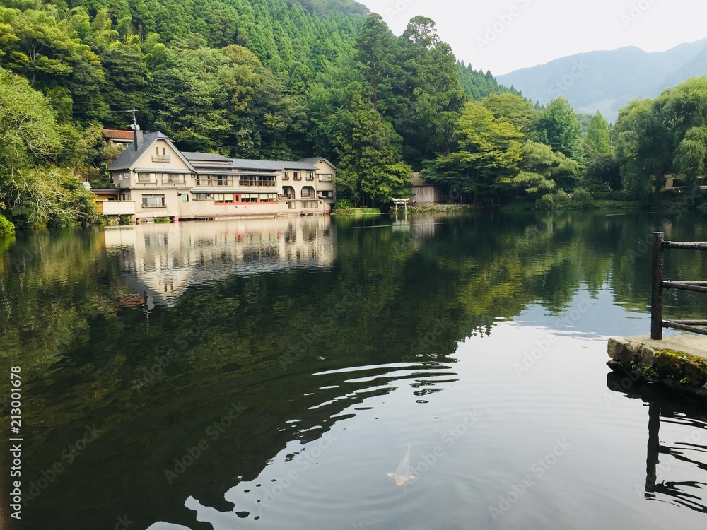 湯布院 金鱗湖 湯布院 金鱗湖
