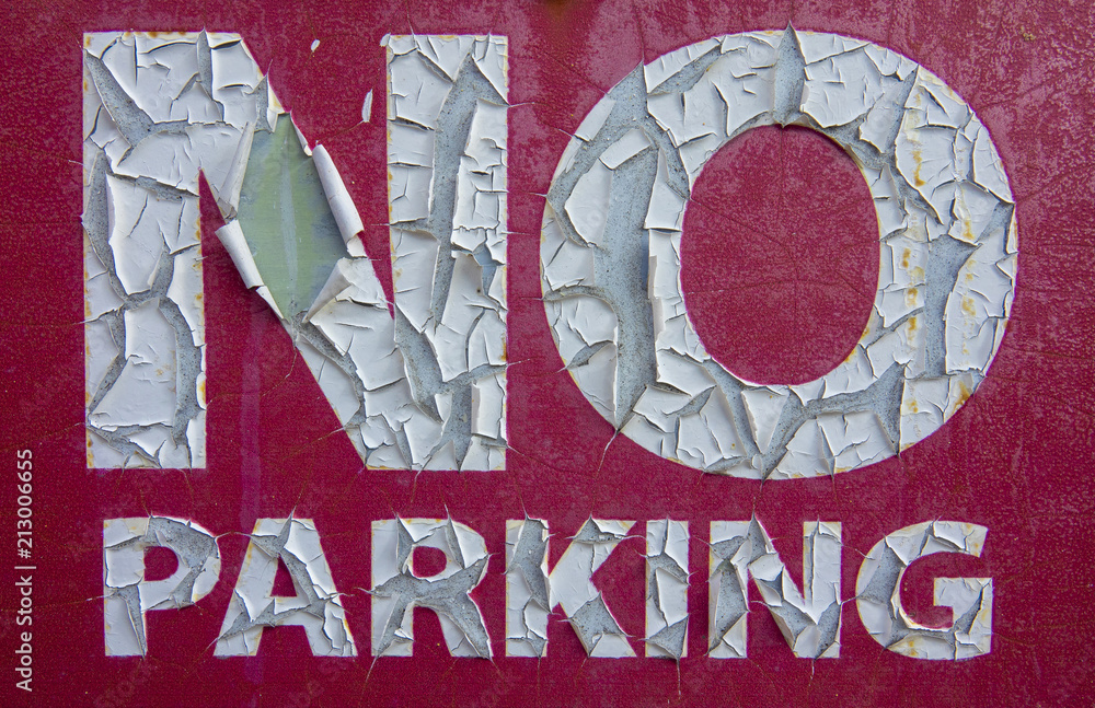 Obraz premium No Parking (OLD)