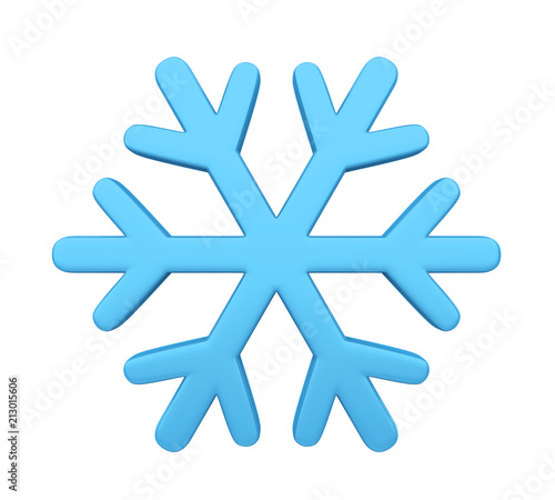 Snowflake Icon Isolated