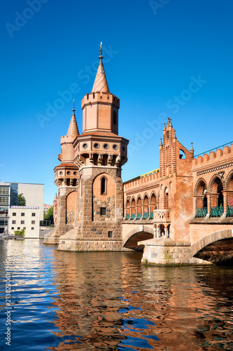 Oberbaum bridge (Oberbaumbruecke) in Berlin photo