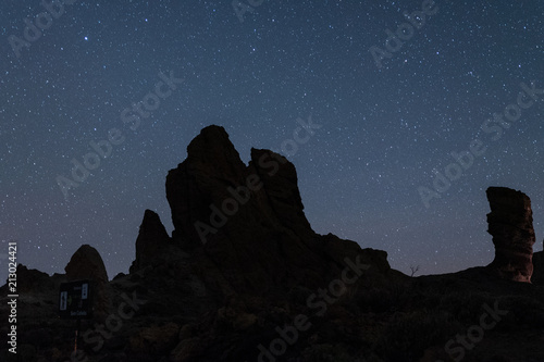 Nature and vulcanic landscapes in Tenerife, Spain