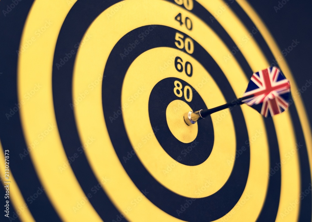 Bullseye score on a dartboard Bullseye score on a dartboard