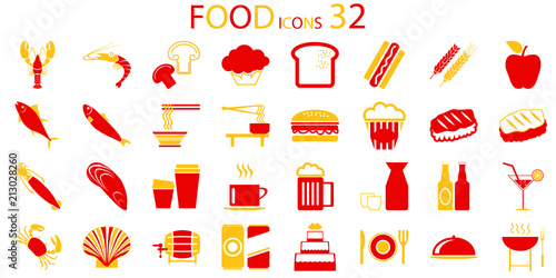 Food drink icon vector.