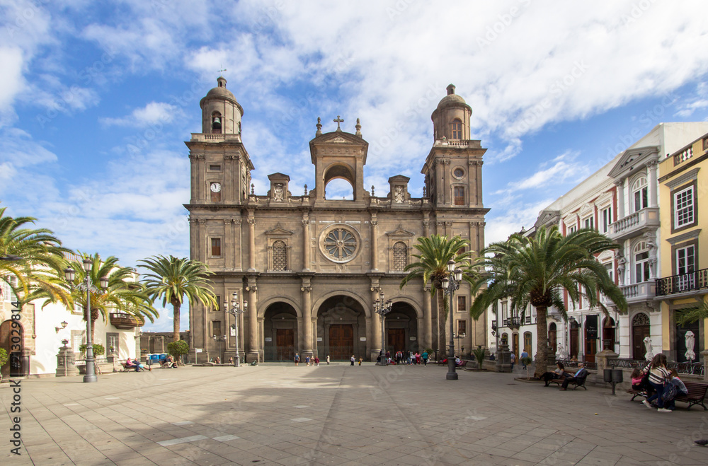 Las Palmas cathedral, Gran Canaria, Spain