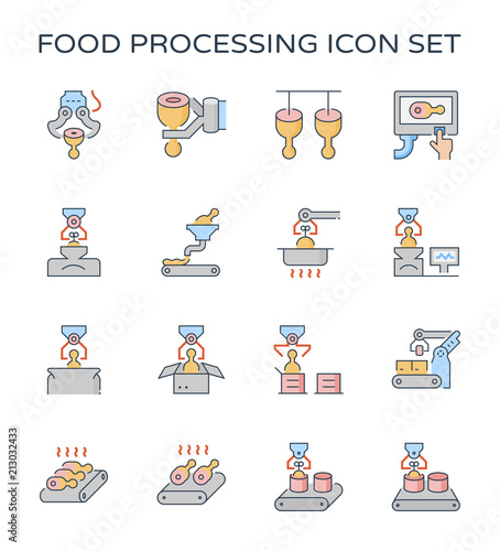 food processing icon