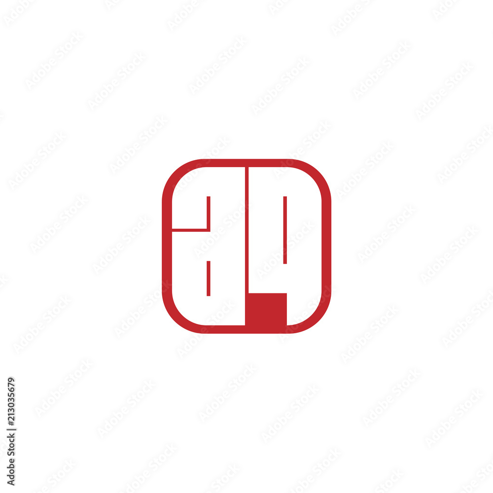 Initial Letter AQ Logo Template Design Initial Letter AQ Logo Template Design