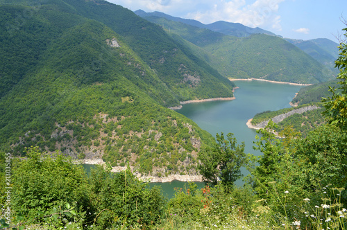 Vacha Reservoir  Devin Municipality  south Bulgaria