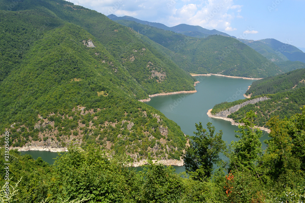 Vacha Reservoir, Devin Municipality, south Bulgaria