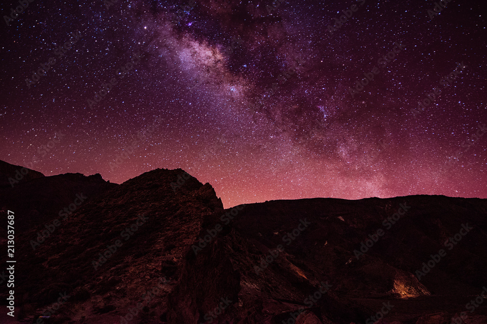 Astrophotography Milkyway in Tenerife