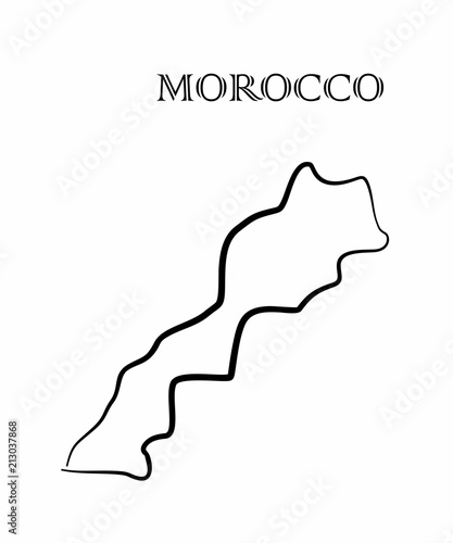 the Morocco map