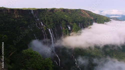 Seven Sisters Waterfall, Cherapunji, India photo