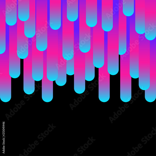 Fluorescent lines. Abstract glow line for design card, scientific conference invitation, school education wallpaper, t shirt, bag print, modern workshop advertising, shop sale poster etc.