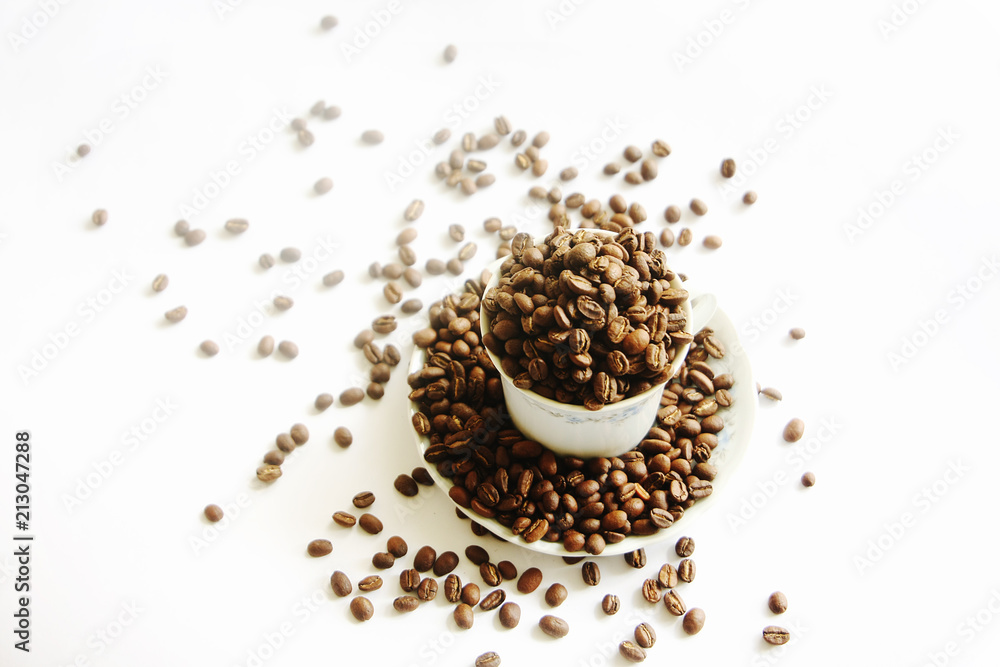Beautiful roasted coffee beans Beautiful roasted coffee beans